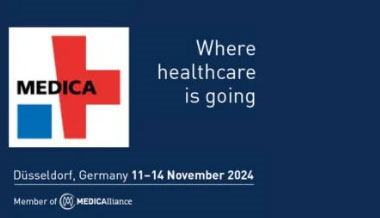 2024 MEDICA Düsseldorf Almanya, 11-14 Kasım.