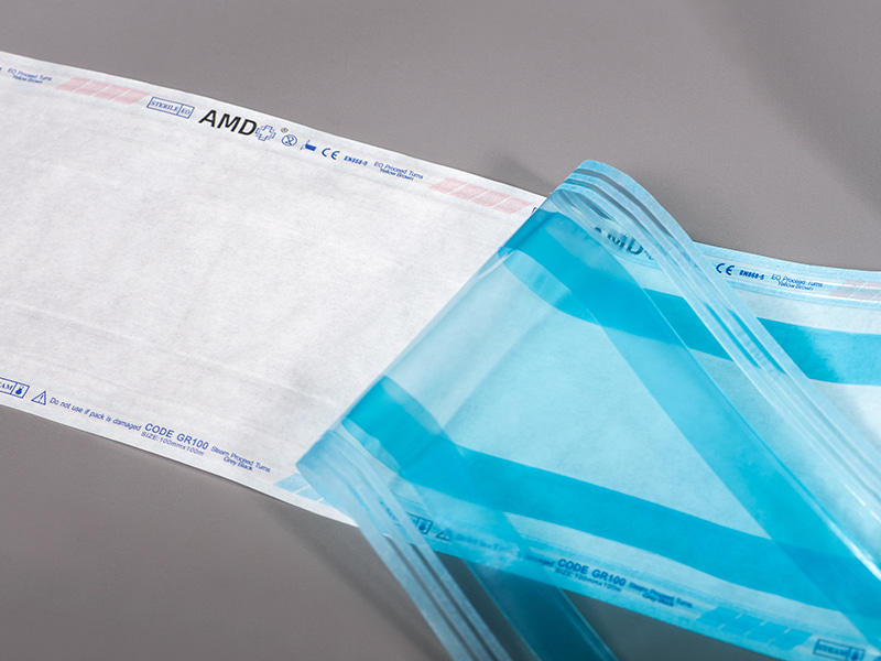 AMD Sterilizasyon Gusseted Makarası